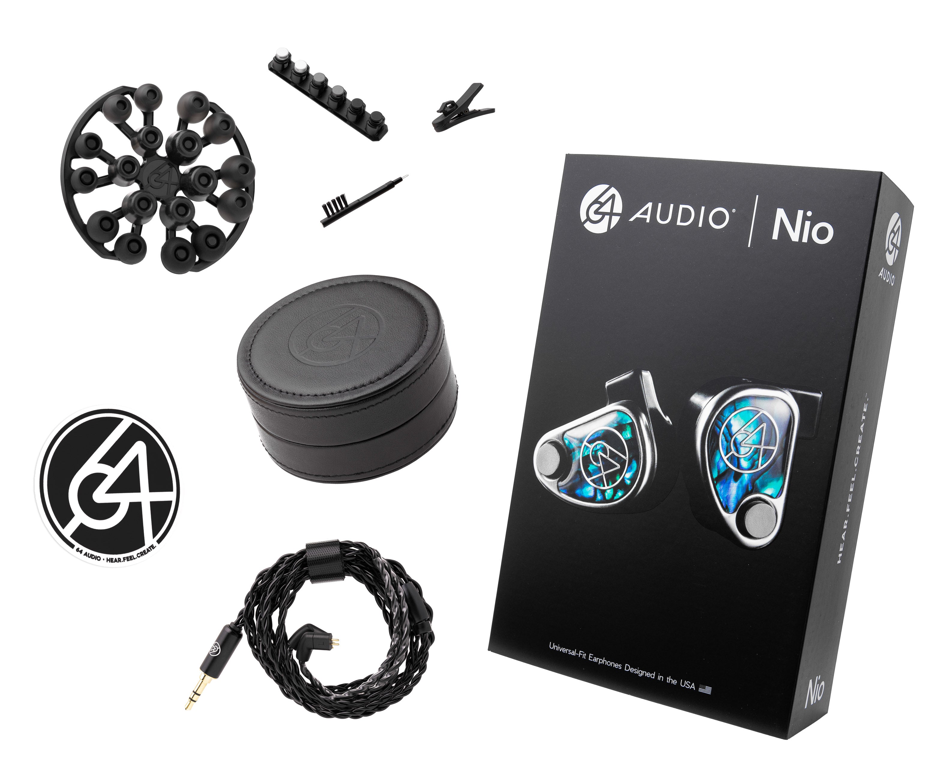 64-audio-nio-couteurs-intra-auriculaires-universels-hybrides-9-drivers image 4