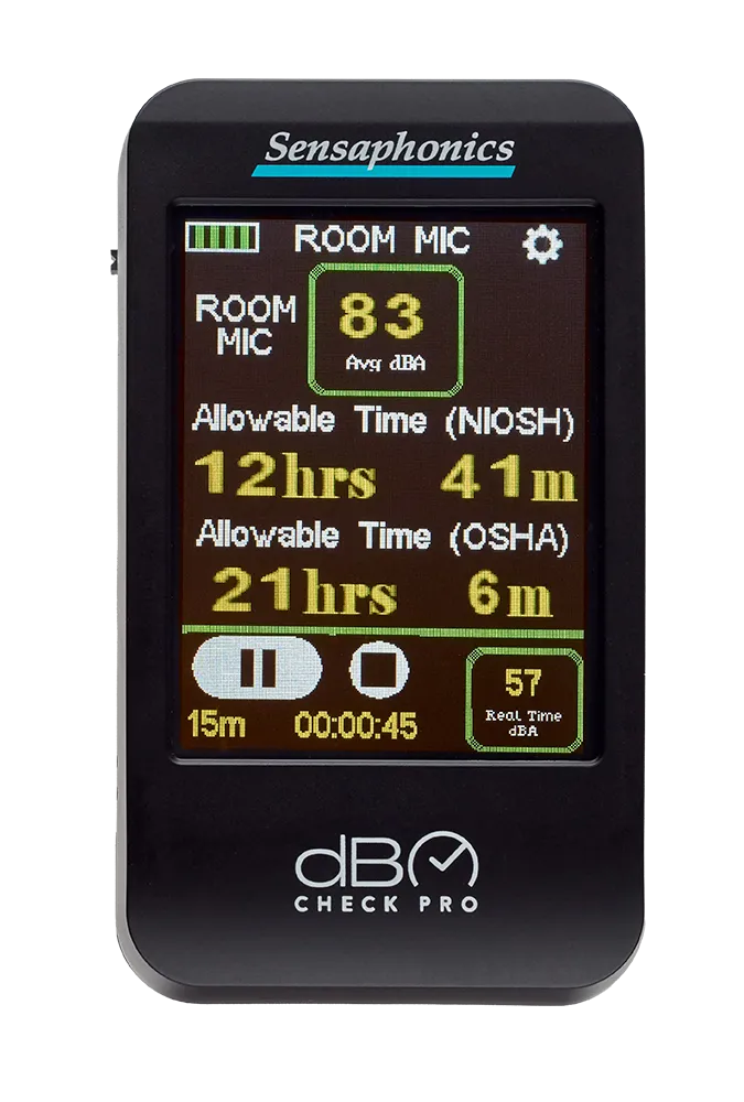 sensaphonics-db-check-pro-analyseur-de-niveau-sonore-pour-in-ears-ue-pro image 1