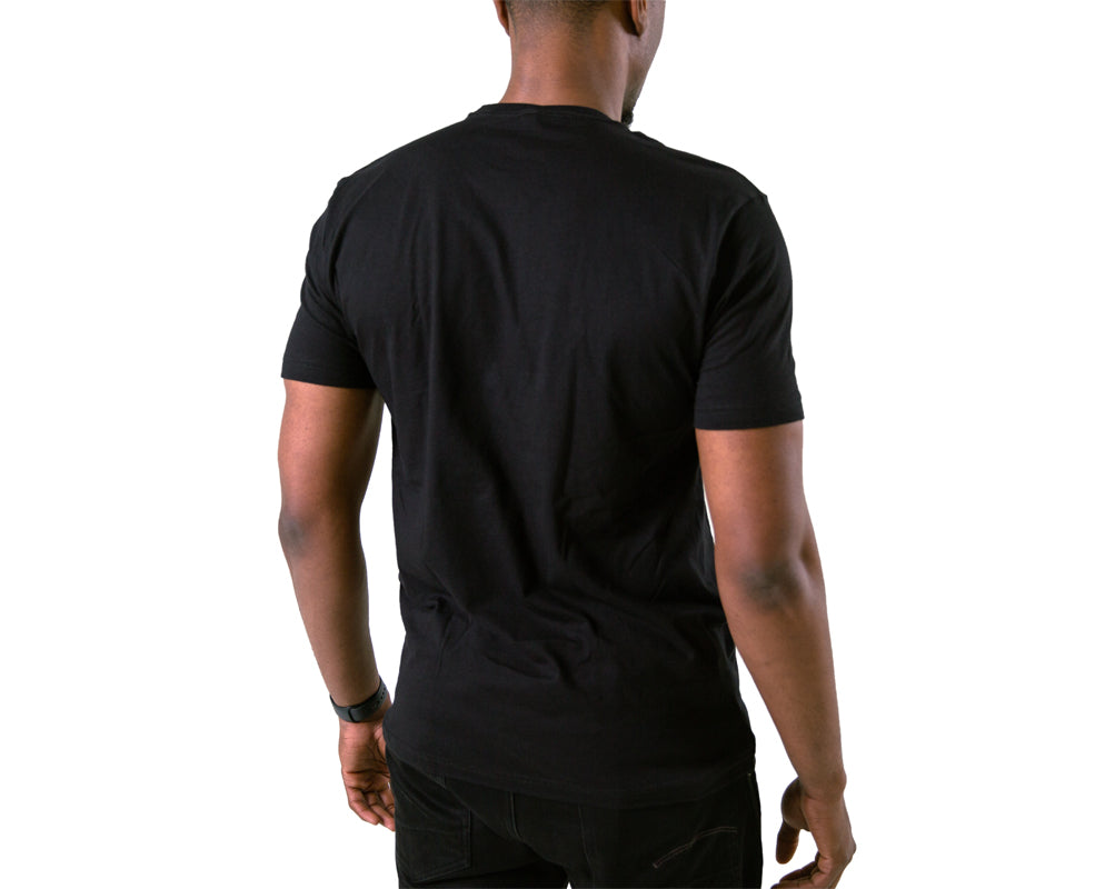 64-audio-t-shirt-circle-logo-noir-coton-bio image 2