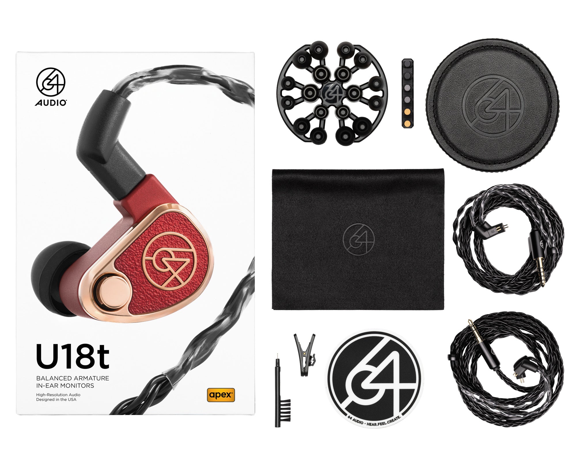 64-audio-u18t-couteurs-intra-auriculaires-universels image 4