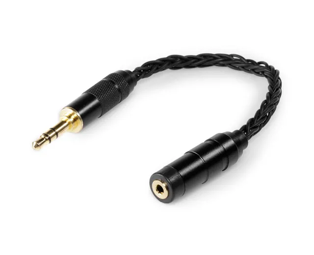 64-audio-adaptateur-c-ble-8-braid-2-5mm-vers-3-5mm image 1