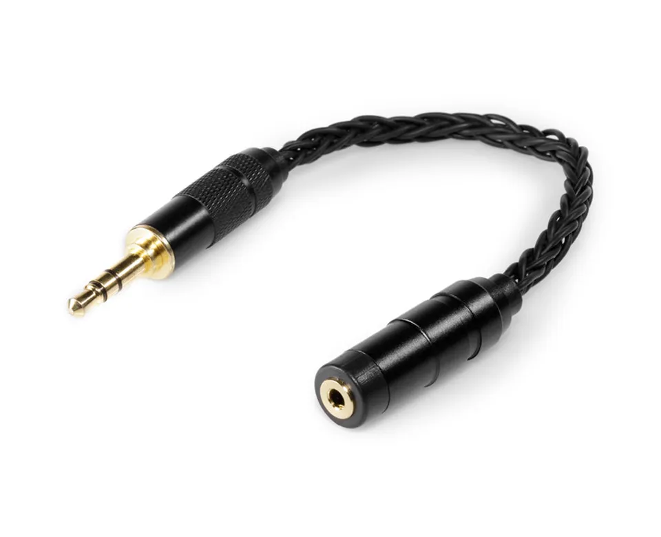 64-audio-adaptateur-c-ble-8-braid-2-5mm-vers-3-5mm image 1