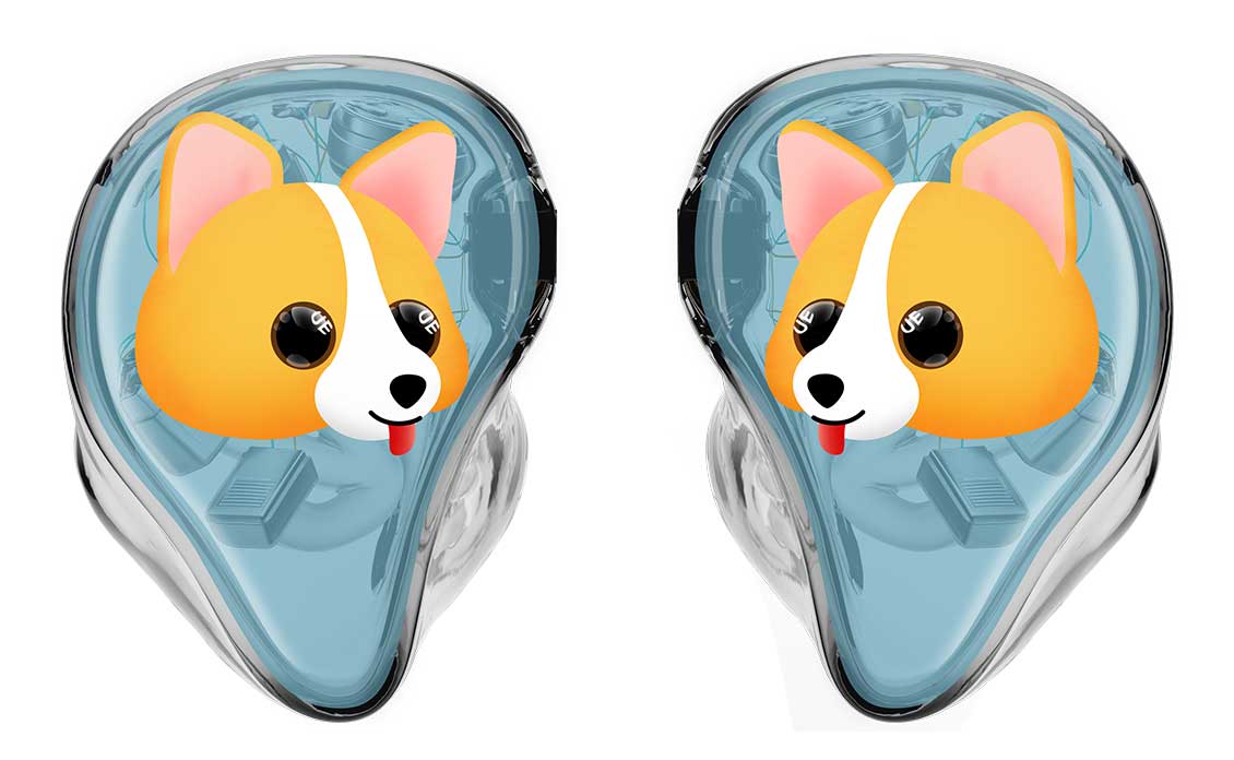 ultimate-ears-pro-switch-corgi-fa-ade-interchangeable-specialty-tricolore image 1