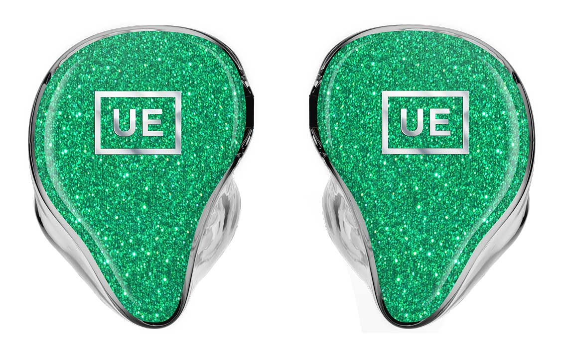 ultimate-ears-pro-switch-emerald-green-sparkle-fa-ade-interchangeable image 1