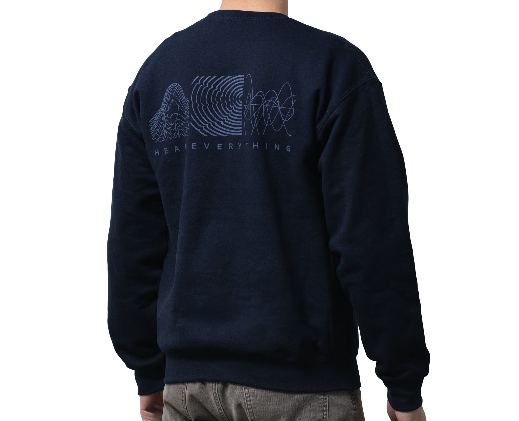 64-audio-sweat-monochrome-merch-logo-horizontal image 2
