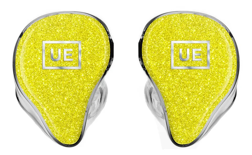 ultimate-ears-pro-switch-fa-ade-bright-yellow-sparkle-jaune-paillet image 1