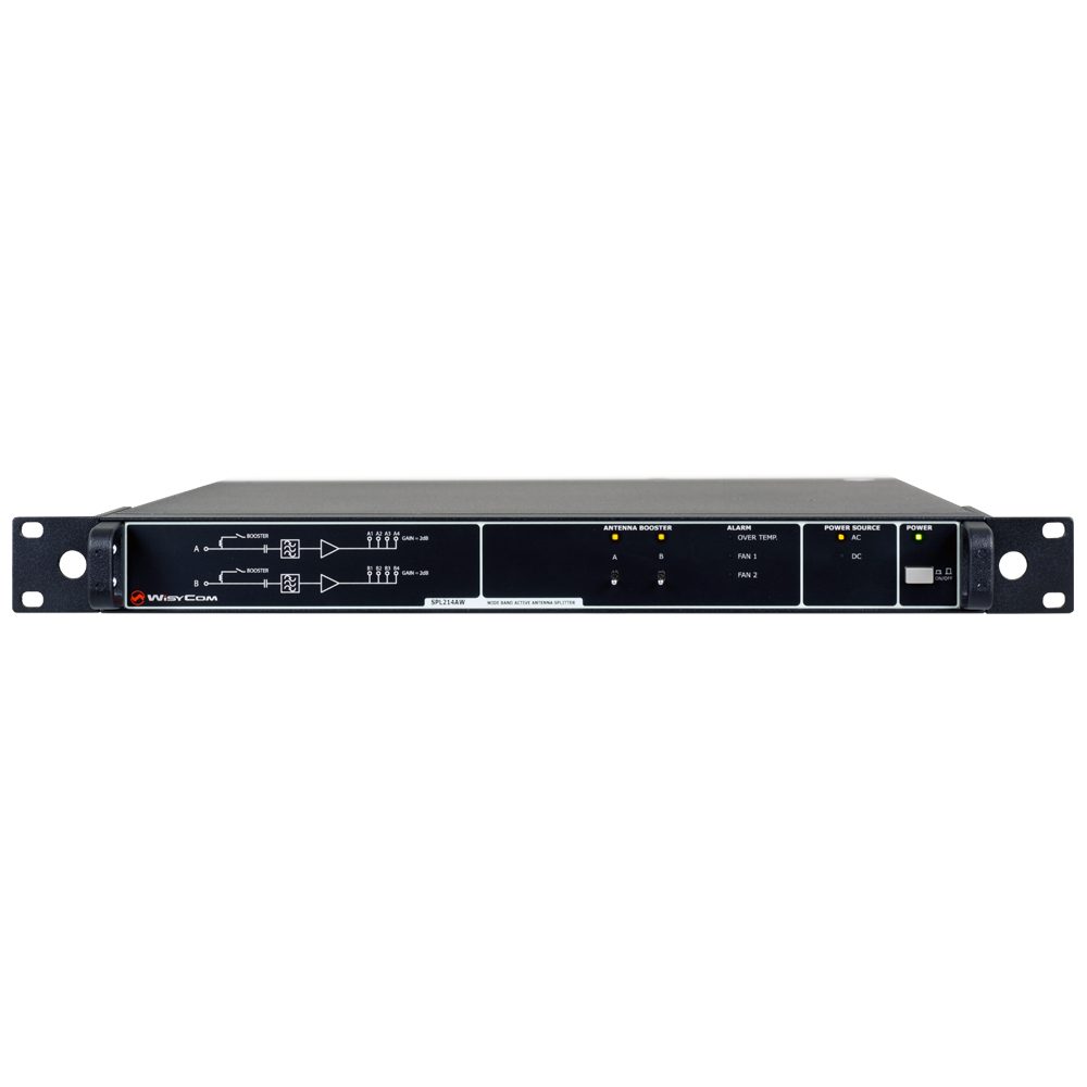 wisycom-spl214aw-r-partiteur-d-antenne-active image 1