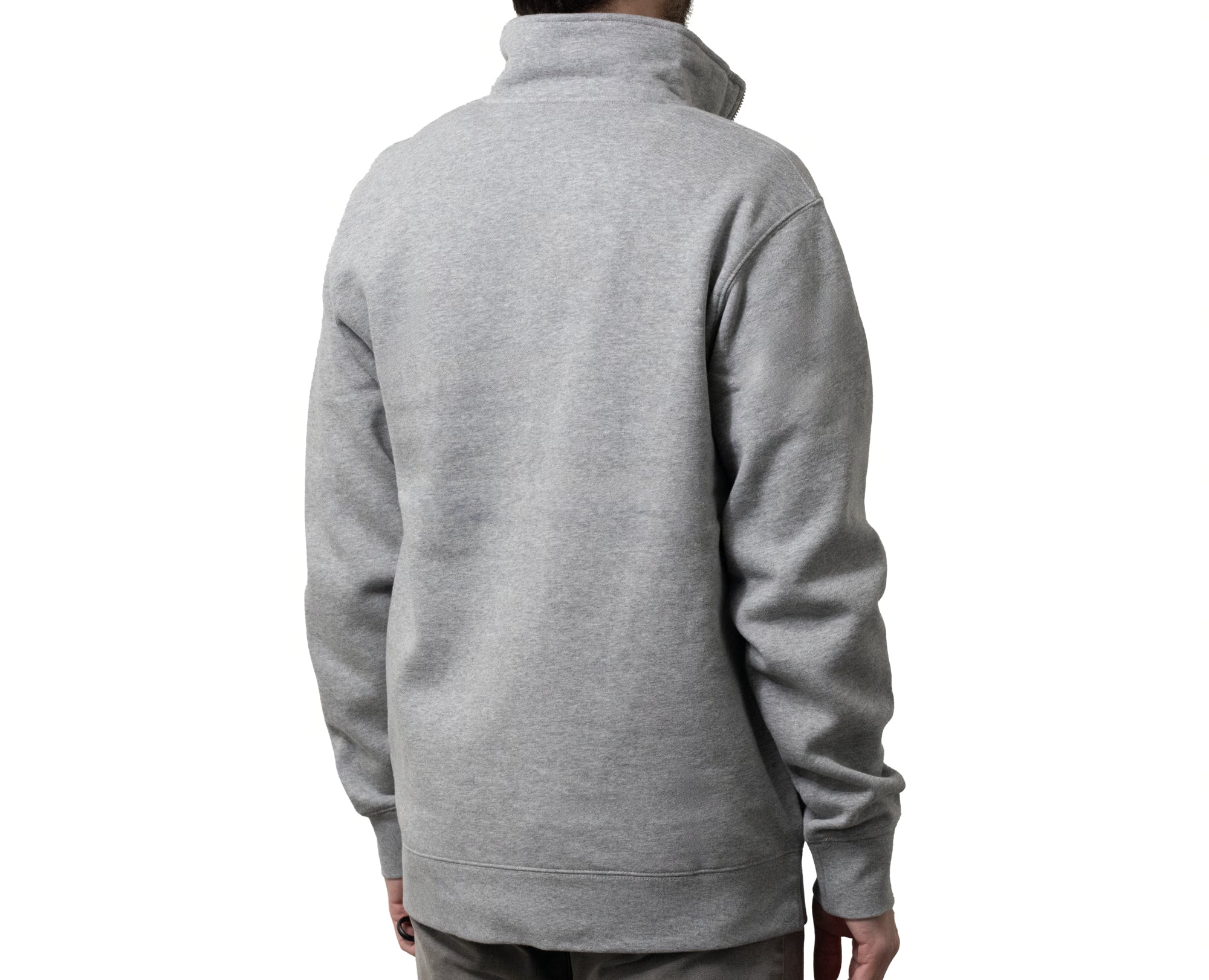 64-audio-monochrome-sweat-quarter-zip-gris image 2