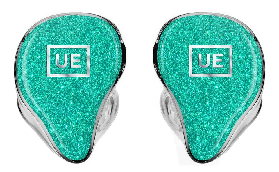 ultimate-ears-pro-switch-marine-teal-sparkle-fa-ade-interchangeable-bleu-vert image 1