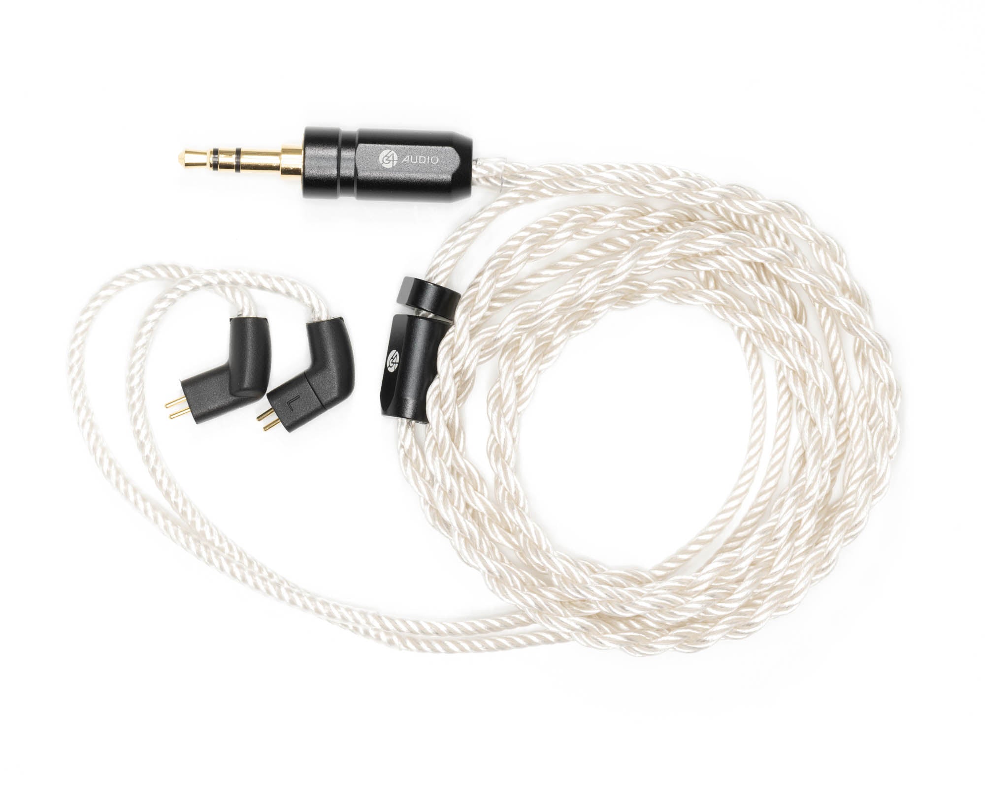 64-audio-pearl-c-ble-huit-brins-c-ble-upgrade-iem-2-pin image 1