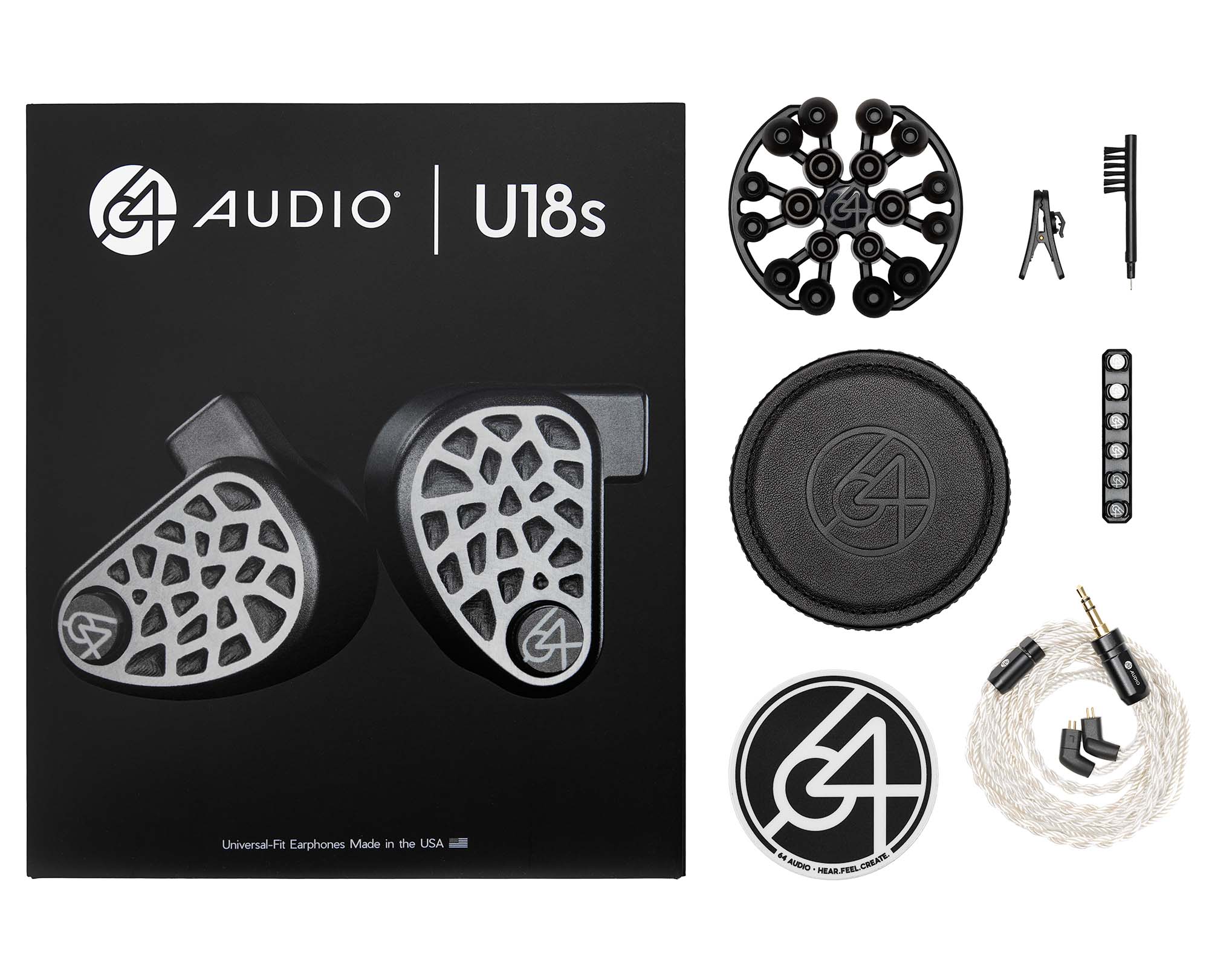64-audio-u18s-couteurs-in-ear-universels-18-drivers image 4
