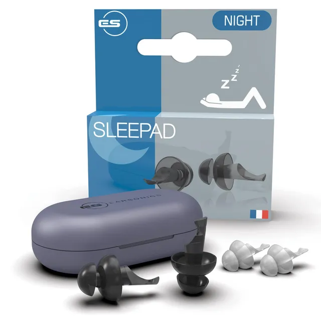 earsonics-sleepad-bouchons-d-oreilles-pour-dormir-pack-duo-2-paires image 1