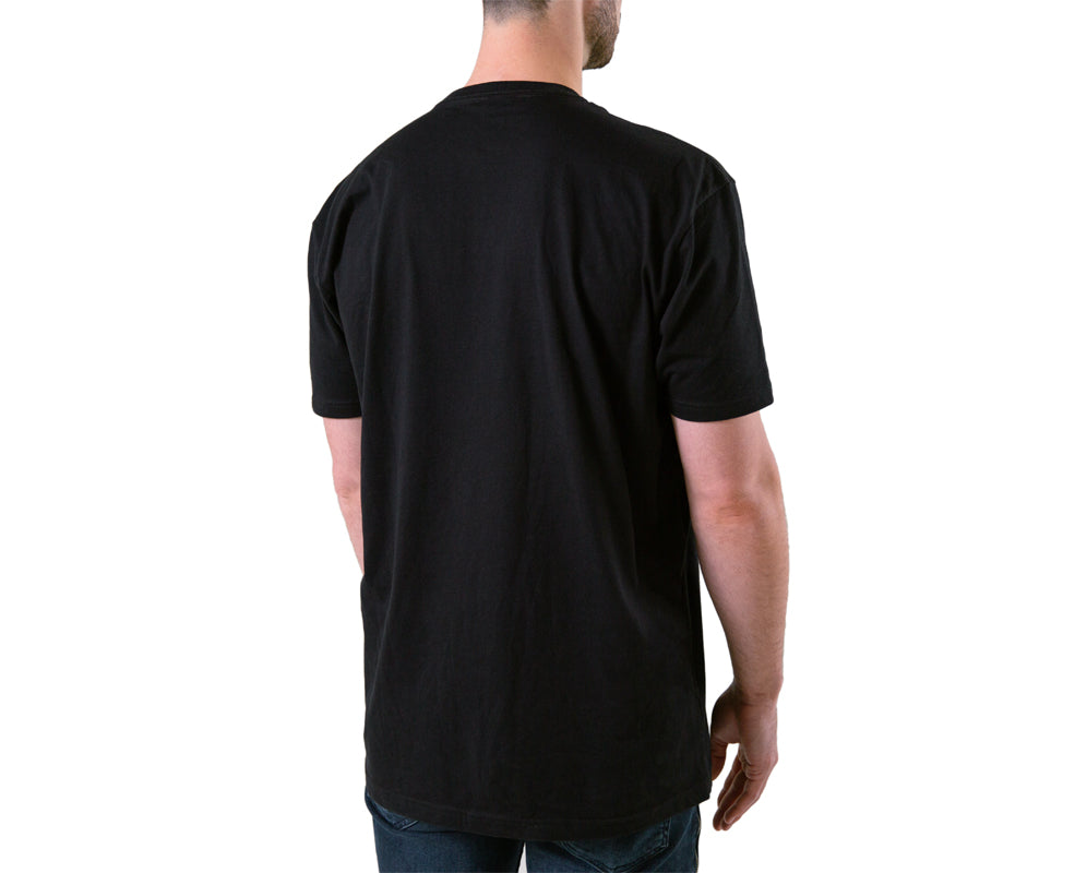 64-audio-t-shirt-circle-logo-noir-coton-bio image 4