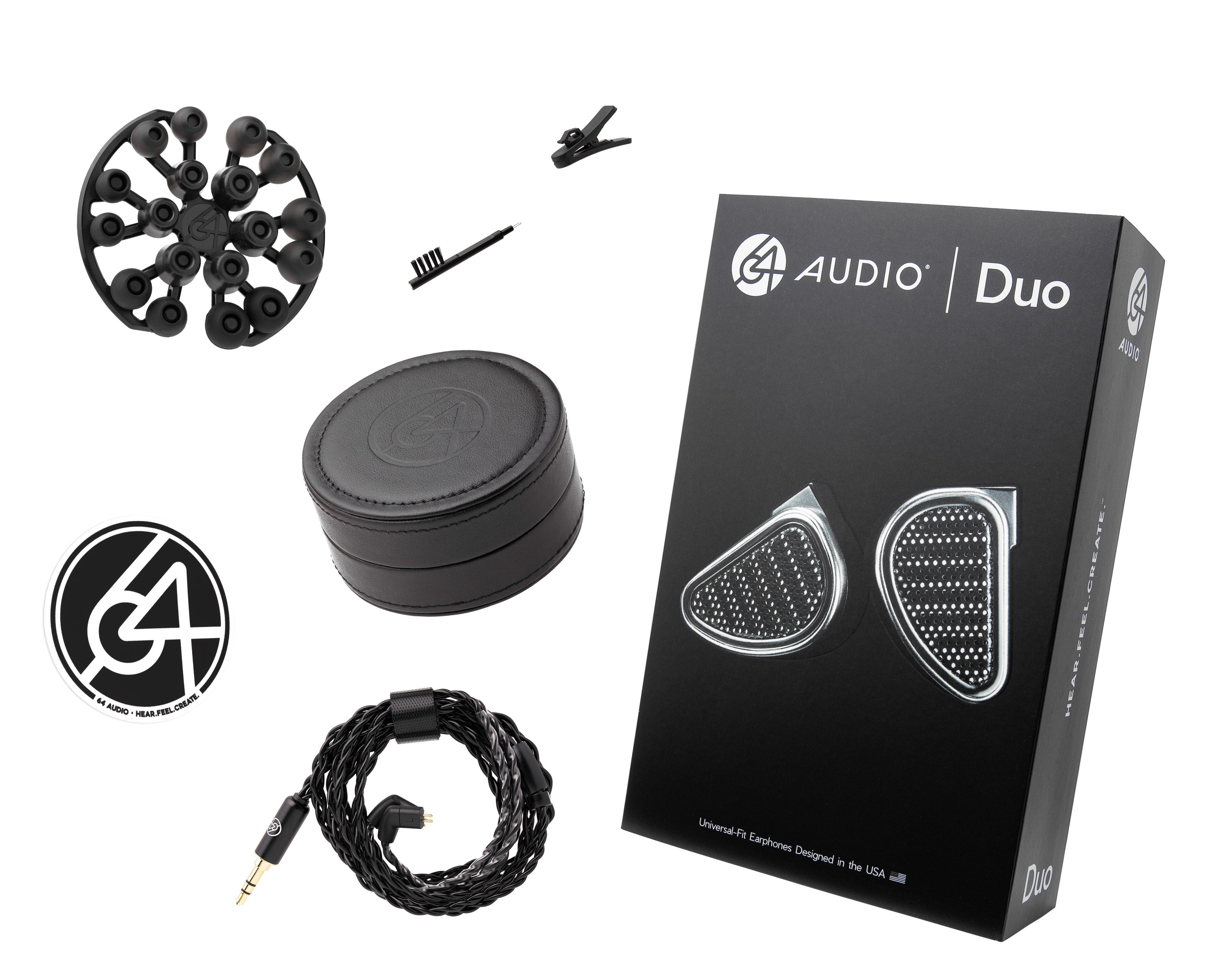 64-audio-duo-couteurs-intra-auriculaires-hybrides-double-driver image 4